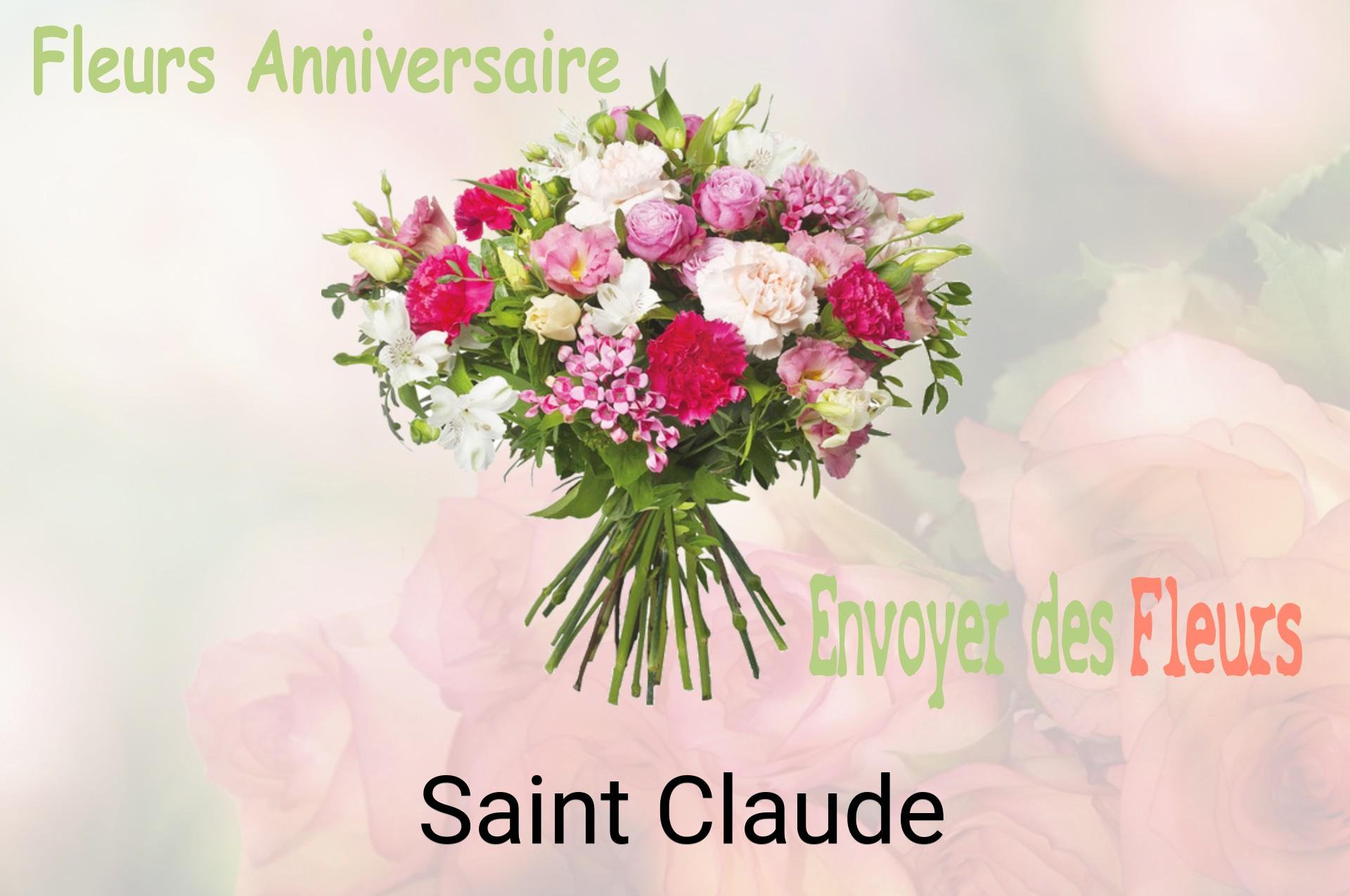 Bouquet de fleurs d’anniversaire livré à Saint-Claude